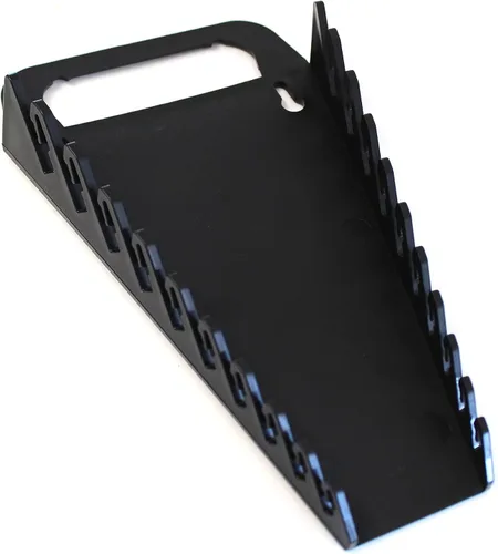 Miniatura 5 de Kit de bandeja organizadora de llaves de agarre de 10 herramientas, 2 soportes de plástico portátiles (kit de 2 piezas, negro y rojo)