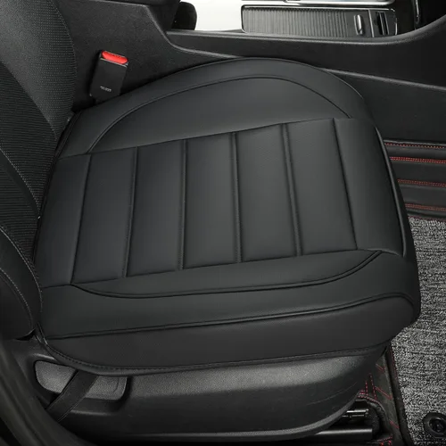 Miniatura 4 de 1 Paquete de Fundas de Asiento Delantero de Automóvil de Cuero, Fundas de Asiento Inferior para Automóviles, Funda de Cojín de Asiento de Conductor