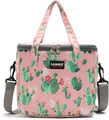 Miniatura 15 de Lonchera térmica reutilizable con aislamiento térmico linda para mujeres adultas, trabajo, oficina, viajes al aire libre, picnic, playa, barbacoa