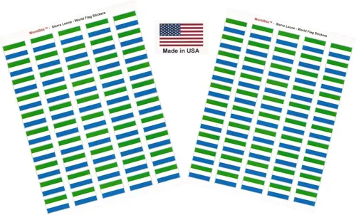 Miniatura 297 de 100 calcomanías de la bandera de Alaska; 1.5" x 1" hechas en Estados Unidos, calcomanías autoadhesivas de la bandera del estado para álbumes