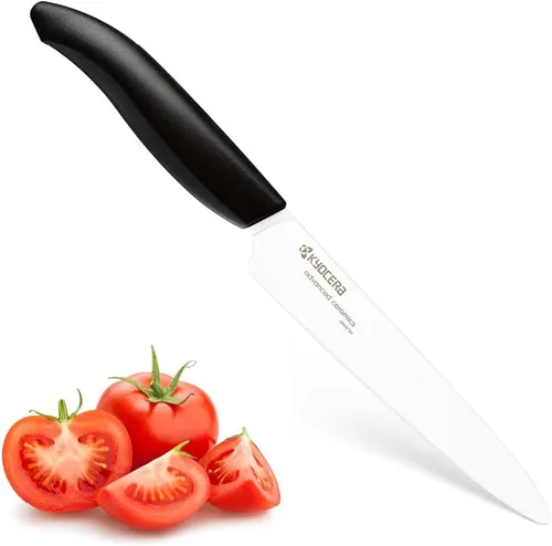 Miniatura 3 de Cuchillo de la serie de cerámica de avanzada de Kyocera, color negro, Negro
