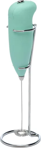 Miniatura 9 de Primula Espumador de leche con soporte, batidor de mano, espumador de bebidas, mini mezclador para café, frappe, a prueba de balas, matcha, expreso.