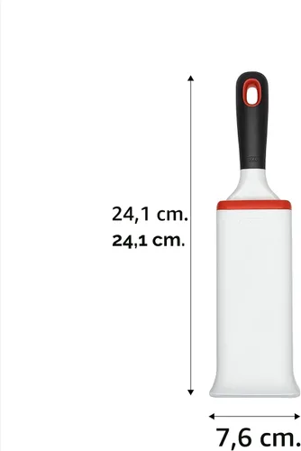 Miniatura 2 de OXO Good Grips Furlifter - Cepillo para quitar el pelo de mascotas de la ropa, color blanco, cepillo para prendas