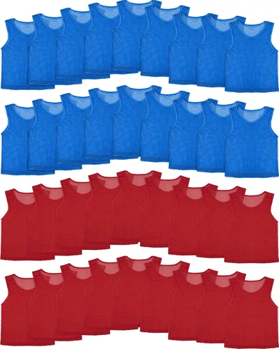 Miniatura 9 de Pasimy 36 unidades de centavos para jóvenes deportes fútbol práctica Jersey niños baloncesto adultos fútbol hockey pinnies Scrimmage camisetas