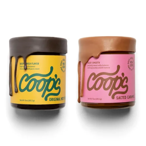 Miniatura 11 de Salsa de Caramelo Salado Coop's: Rica y Mantecosa, Gourmet, Todo Natural, Hecha a Mano, Sin Gluten, Sin GMO, Premiada, Toppings para Helado