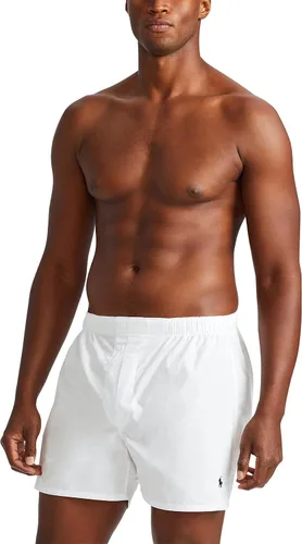 Miniatura 2 de POLO RALPH LAUREN Boxers tejidos de algodón de ajuste clásico para hombre, paquete de 3