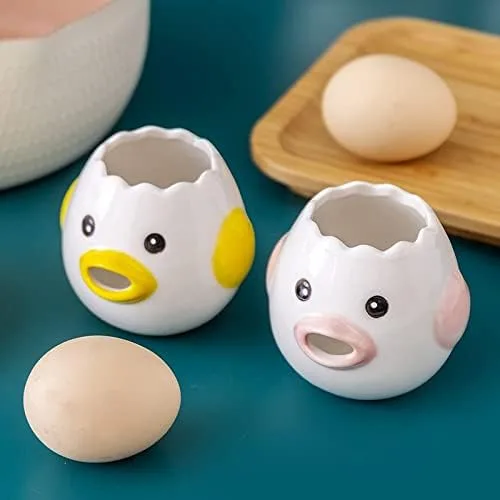 Miniatura 2 de Separador de yema de clara de huevo, separador de huevos, separador de yema, filtro de huevo, separador de huevos, herramienta de cocina creativa