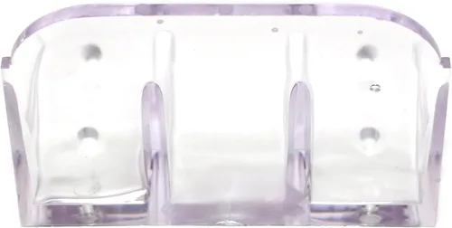 Miniatura 4 de Protectores de nieve jumbo de plástico transparente de 10 piezas con fijación mecánica kits de accesorios de montaje en techos de metal