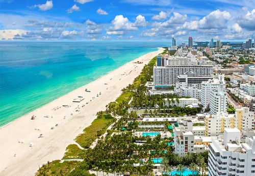 Miniatura 6 de Imanes para refrigerador de Florida USA United States (1 pieza, estilo: Delray Beach #FL116)