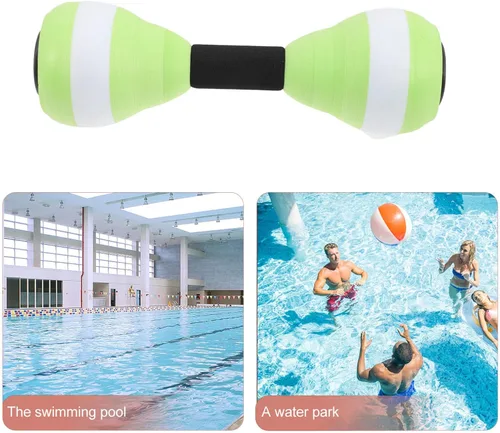 Miniatura 3 de VANZACK Pesas para Ejercicios Pesas para Ejercicios 1 par de mancuernas flotantes de agua Eva Fitness Deportes Piscina Ejercicio Mancuerna Equipo