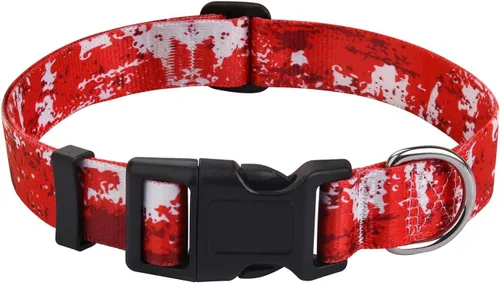 Miniatura 26 de Collar para Perros para Perros Pequeños y Gatos, Collar Suave y Cómodo para Mascotas para Perros Pequeños, Medianos y Grandes, Patrón Geométrico