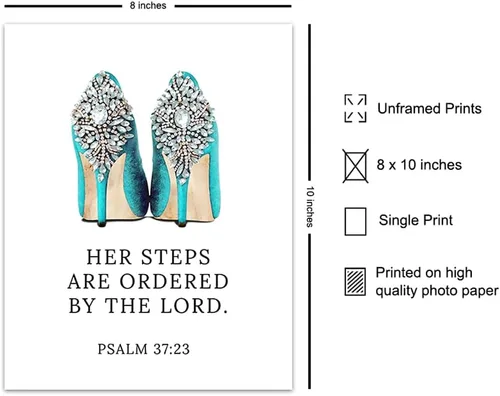 Miniatura 2 de Regalos cristianos glamorosos para mujeres, decoración de pared religiosa, versículos de la Biblia, decoración de pared de las Sagradas Escrituras