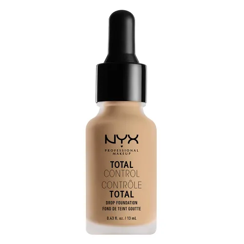 Miniatura 16 de NYX PROFESSIONAL MAKEUP Total Control Drop Foundation - Base de maquillaje color moca, marrón claro