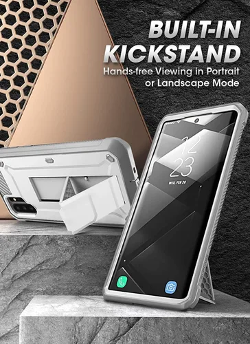 Miniatura 4 de SUPCASE Funda para Samsung Galaxy Note 10 Plus/Note 10 Plus 5G (Unicorn Beetle Pro), [soporte integrado y clip para cinturón] Funda resistente