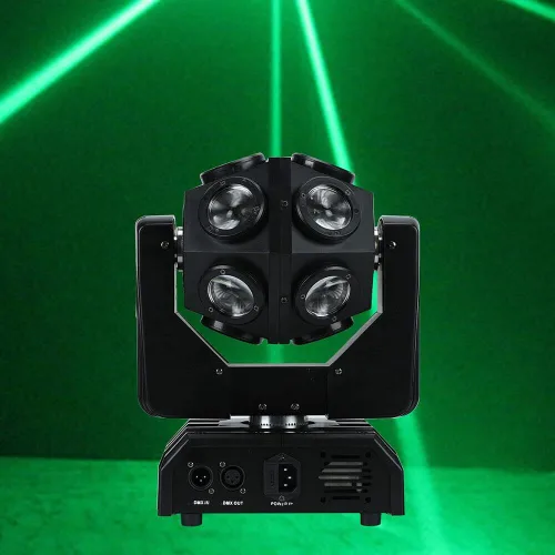 12x12W 4 en 1 RGBW cabeza móvil etapa luz fiesta bola LED discoteca luz DJ iluminación DMX para bar club concierto boda