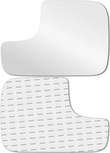 Nuevo espejo de repuesto plano con adhesivo de tamaño completo para camioneta DODGE RAM 02-09, remolque, vista lateral del conductor, izquierda