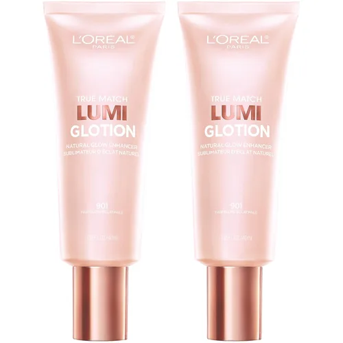 Miniatura 15 de L'Oréal Paris Maquillaje True Match Lumi Glotion, Potenciador de brillo natural, Iluminador resaltador, Gotas bronceadoras para un brillo bañado por