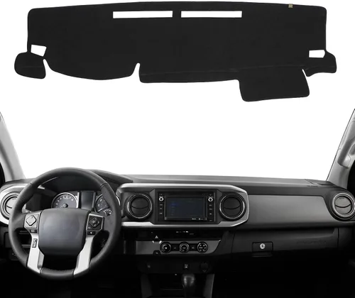 Miniatura 16 de Cubierta de Tablero Alfombrilla de Salpicadero Compatible con to-yota 4Runner 2009-2003 (para Conducción a la Izquierda), Alfombrilla de Tablero