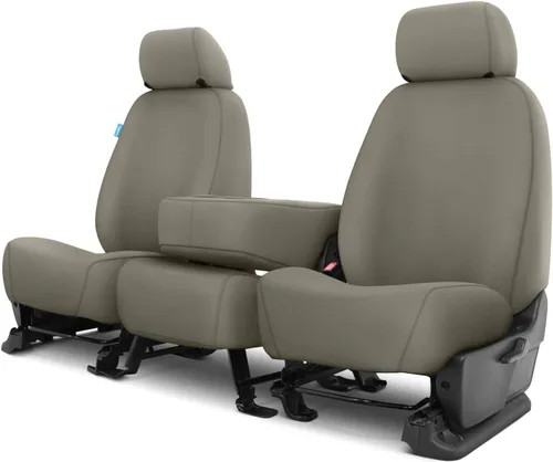 Miniatura 20 de Covercraft Fundas de asiento de asiento trasero de ajuste personalizado, tela de polialgodón, color negro carbón Negro (Charcoal Black)
