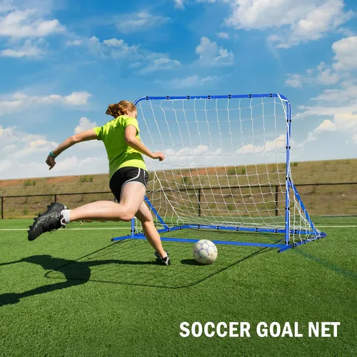 Miniatura 3 de Soccer Baseball Rebounder Net, Soccer Goal Net, Volleyball Softball Rebound Pitchback Net Quick-Switch Angle Training for Control, Passing Practice