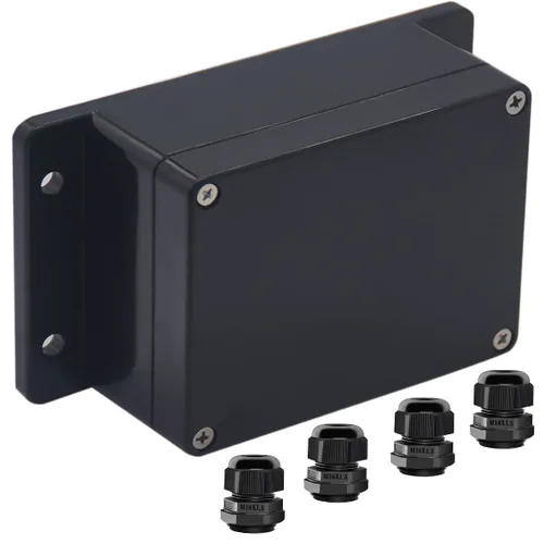Miniatura 15 de Caja de conexiones Caja de conexiones IP65 impermeable de plástico ABS para proyectos eléctricos Caja de conexiones de alimentación Cajas