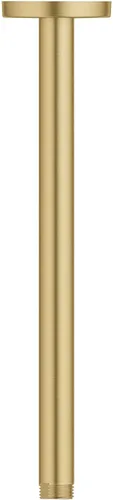 Miniatura 3 de Grohe Rainshower - Brazo de ducha de techo de 12 pulgadas, redondo, cepillado Cool Sunrise