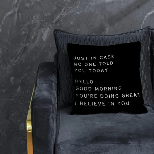 Miniatura 2 de Nogrit Fundas de almohada inspiradoras de 18 x 18 pulgadas, regalos para mujeres y hombres, regalos de aliento y motivacionales, por si acaso nadie