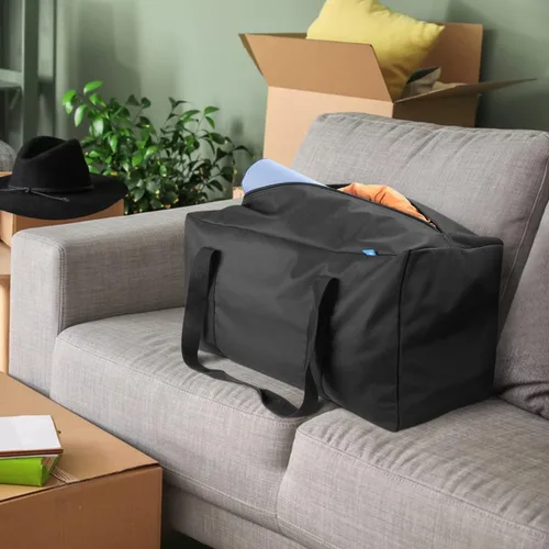 Miniatura 4 de COOLBEBE Bolsa de lona deportiva de 24 pulgadas Bolsa de viaje de 53 litros con cremallera mejorada para fin de semana durante la noche, bolsa