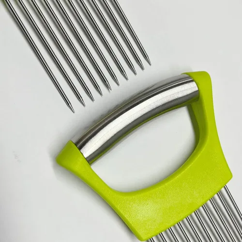 Miniatura 2 de 2 soportes para cortar cebolla, herramienta de corte de verduras de primera calidad para papa y tomate, herramienta auxiliar de cortador