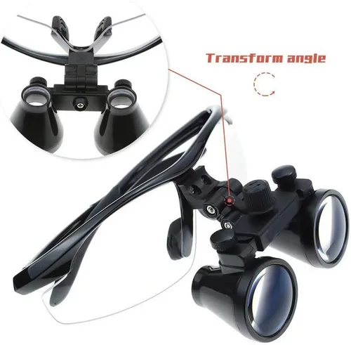 Miniatura 3 de 3.5X 420 lupas binocular lupa gafas azul + luz de cabeza LED