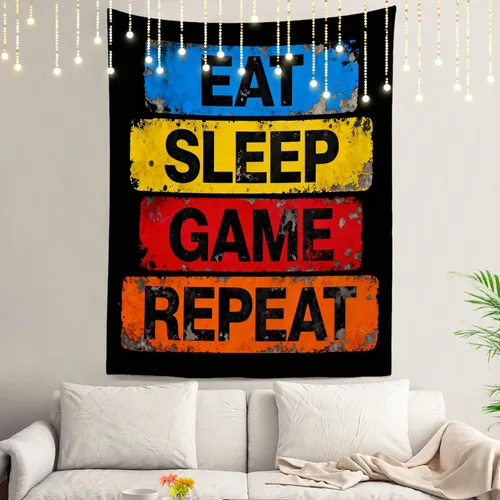 Miniatura 89 de Shrahala Tapiz de pared cristiano con palabras blancas, palabras de Navidad, escuela, Jesús, Biblia, adoración de la Biblia, tapiz grande
