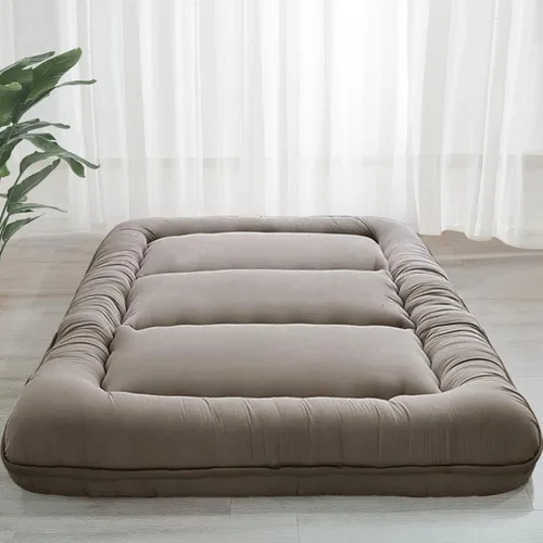 Miniatura 11 de MAXYOYO Colchón de suelo japonés extra grueso de 6", Colchón Futon, Almohadilla de Tatami Plegable para Adultos, Cama de Suelo Enrollable para Verde