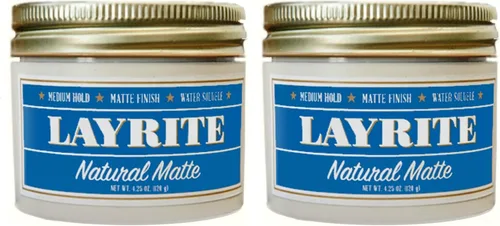 Miniatura 6 de Layrite Crema mate natural, básica, blanca, soda de crema suave, 4.25 onzas