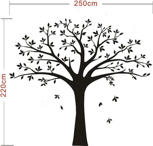 Miniatura 5 de Tamaño grande árbol de familia Marcos de Fotos pegatina de pared vinilo calcomanía decorativo para pared para la decoración del hogar