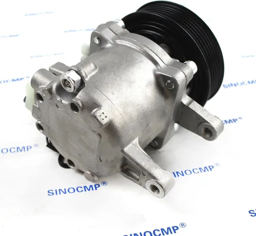 Miniatura 7 de Compresor de A/C 3P999-00620 SVO7E 6PK 12V, compresor de CA para tractor Kubota M135GX M126GXDTC M7, reemplazo 3P99900620 para M4N M6 M7 Series