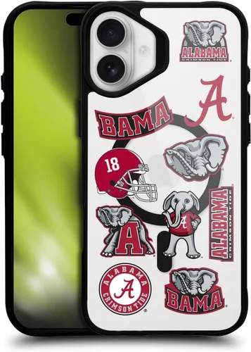 Miniatura 157 de Head Case Designs Funda de gel suave con licencia oficial de la Universidad de Alabama UA Collage compatible con Apple iPhone 13 Pro Max