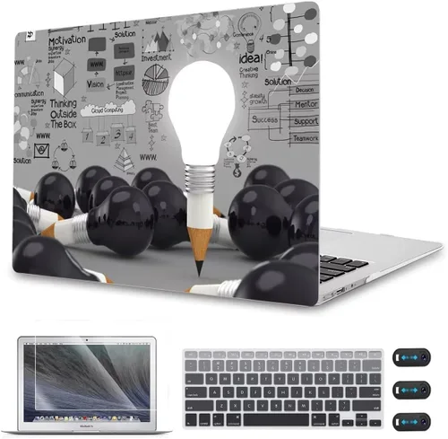 Miniatura 10 de CISSOOK Compatible con modelos de fundas para MacBook Air de 13 pulgadas: A1369 y A1466, versión anterior 2010-2017, carcasa rígida de plástico