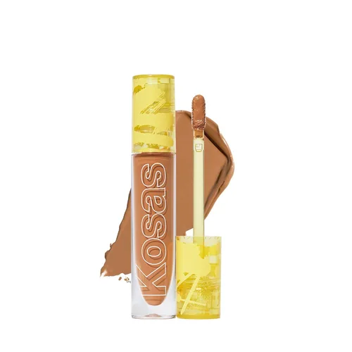 Miniatura 33 de Kosas Revealer Corrector - Maquillaje de cobertura media con ácido hialurónico, oculta las ojeras debajo de los ojos, manchas oscuras e Tono 6.8 W