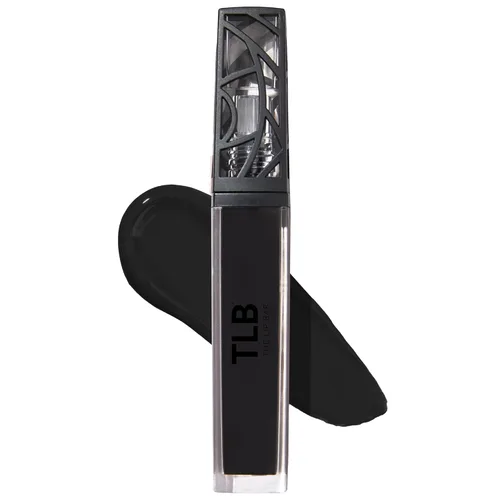 The Lip Bar - Lápiz labial líquido mate sin parar, Volver a lo negro (negro) - Alto pigmento - Una pasada - De larga duración - Aceite de jojoba y