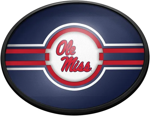 Miniatura 30 de The Fan-Brand NCAA Alabama Crimson Tide: Letrero de pared ovalado con luz – Decoración de fútbol, baloncesto, béisbol y deportes universitarios