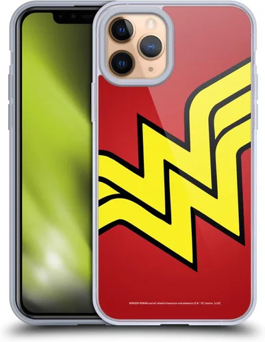 Miniatura 48 de Head Case Designs Funda de gel suave con licencia oficial de Wonder Woman DC Comics Classic Logos compatible con Apple iPhone 7 Plus/iPhone 8 Plus