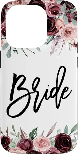 Miniatura 20 de Funda floral para iPhone 13 Bride for Future Mrs Wedding Bridal Shower