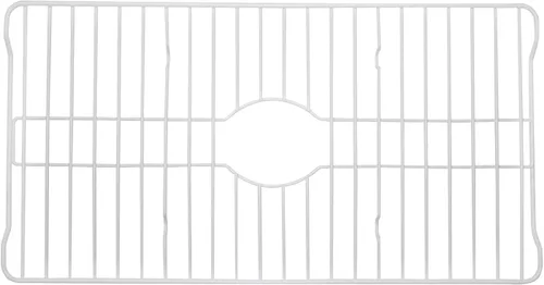 Miniatura 8 de Better Houseware Protectores de fregadero para fregadero de cocina, rejilla protectora de metal, 12 x 10.25 x 1 pulgadas, tapete negro