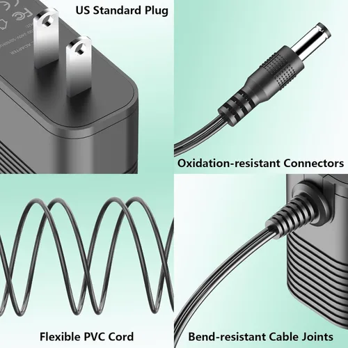 Miniatura 6 de Adaptador de corriente de 5V 2A para teléfono Yealink T54W, T46U, MP54, MP56, T57W, T46S, T48U, T53W Reemplazo de fuente de alimentación