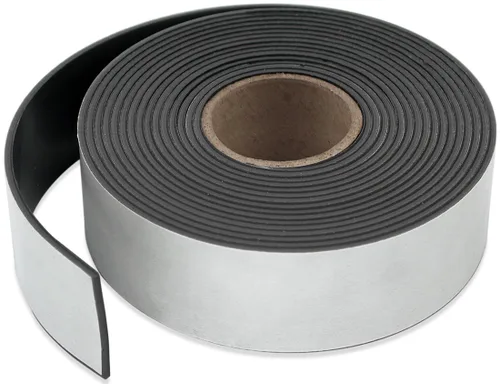 Miniatura 22 de Cinta adhesiva magnética flexible – 1/16" de espesor x 1/2" de ancho x 100 pies (1 rollo)