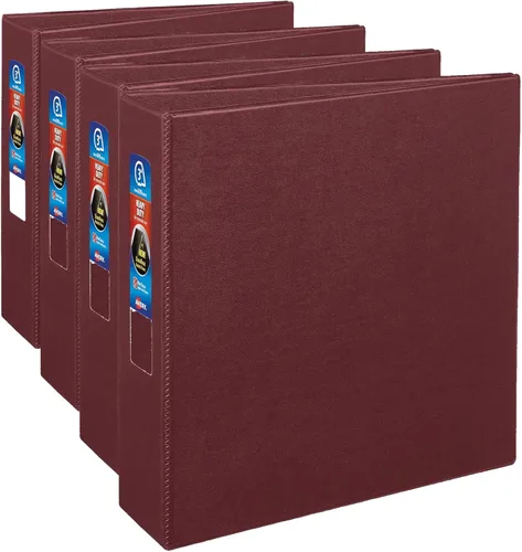 Miniatura 3 de Carpeta dura Avery con anilla de bloqueo EZD con sistema one touch, Azul 3