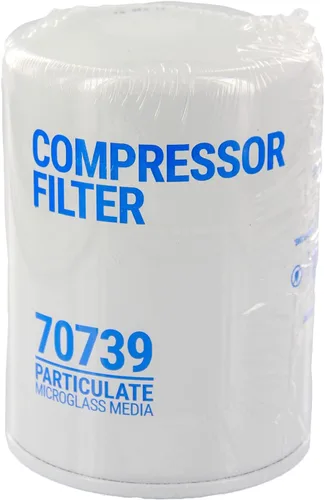 Aftermarket Quincy 128598 Spin-On Filtro de aceite | Pieza de repuesto | Filtro de lubricante para compresor | para equipos y sistemas de aire