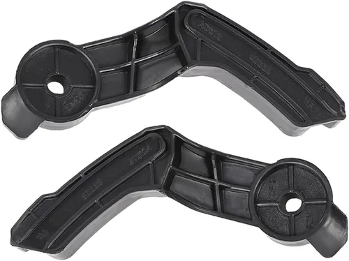 Miniatura 15 de CNNELL Juego de soportes de parachoques trasero izquierdo y derecho compatible con Nissan Altima Platinum, S, SL, SR, SV 2019-2023/Edition ONE negro