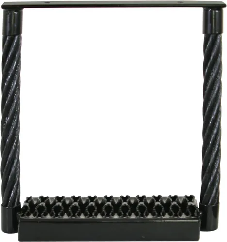 Miniatura 2 de Buyers Products 5231512 - Escalón de cable perforado de 15 pulgadas de alto x 12 pulgadas de ancho, escalón de cable galvanizado universal