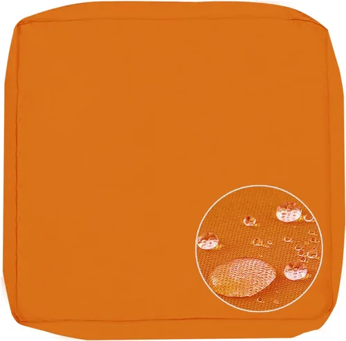 Miniatura 52 de Sqodok - Fundas para cojines de patio de 18 x 18, fundas impermeables para cojines de exterior de repuesto, 2 unidades, fundas para asientos